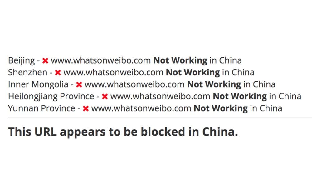 What's On Weibo Blocked In China | What's On Weibo