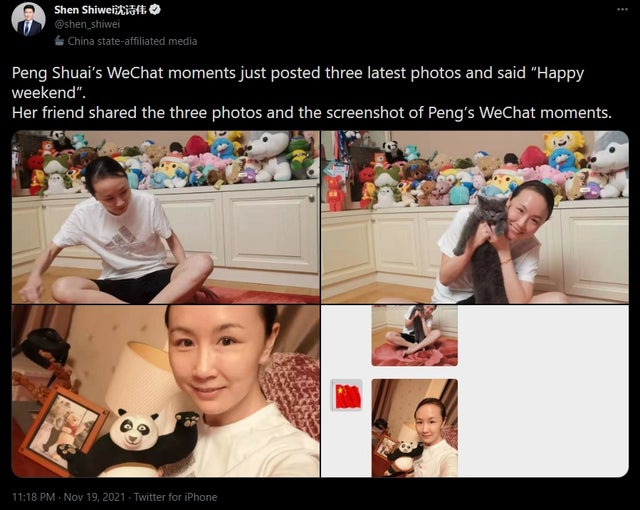 Yao Ming: Chinese basketball legend says Peng Shuai in 'pretty good  condition' during December meeting